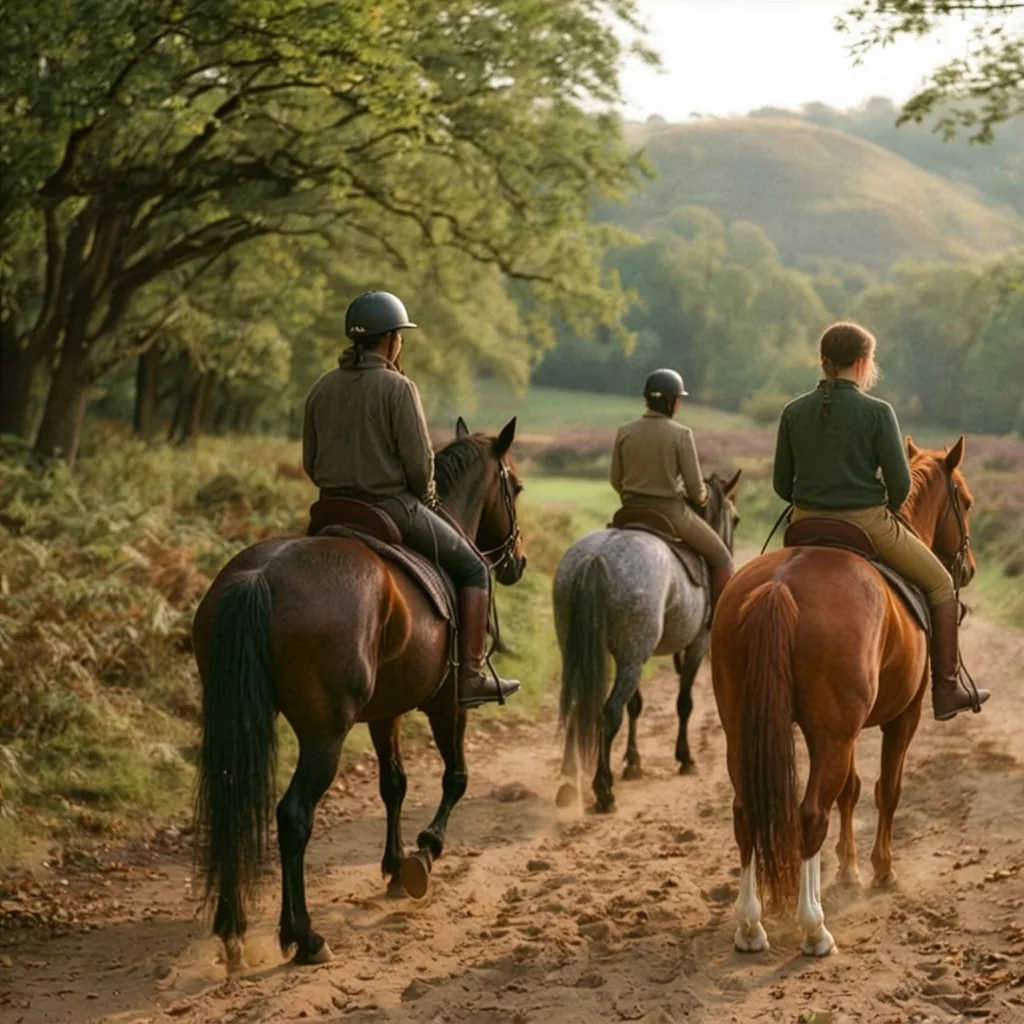 Balade à cheval en Haute-Vienne, autour de Couzeix